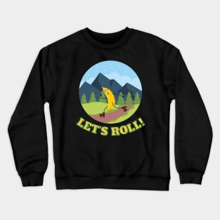 Banana Skating Crewneck Sweatshirt